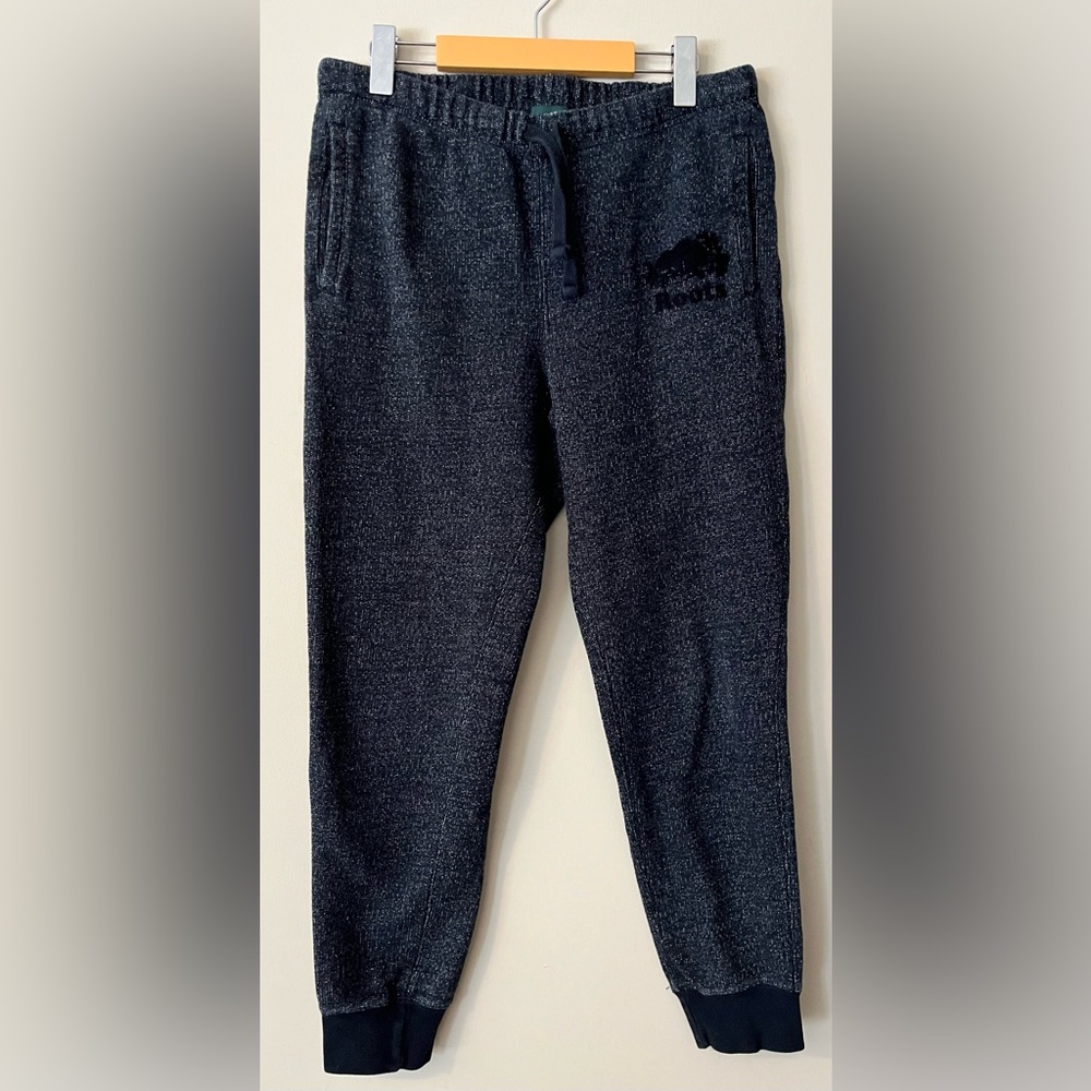 Roots Medium Classic Salt & Pepper Sweatpants / Joggers